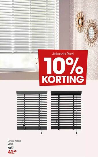 Kwantum Jaloezie ravi aanbieding