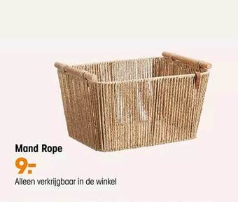 Kwantum Mand rope aanbieding