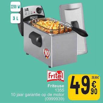 Cora Fritel friteuse aanbieding