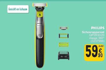 Cora Philips scheerapparaat aanbieding