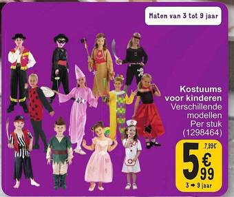 Cora Kostuums voor kinderen aanbieding