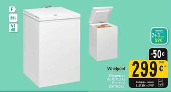 Cora Whirlpool diepvries aanbieding