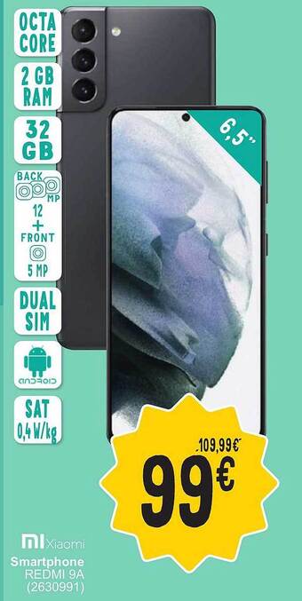 Cora Xiaomi smartphone redmi 9a aanbieding