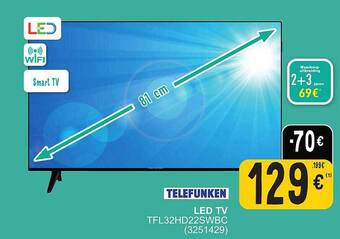 Cora Telefunken led tv aanbieding