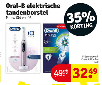 Kruidvat Oral-B Elektrische Tandenborstel aanbieding