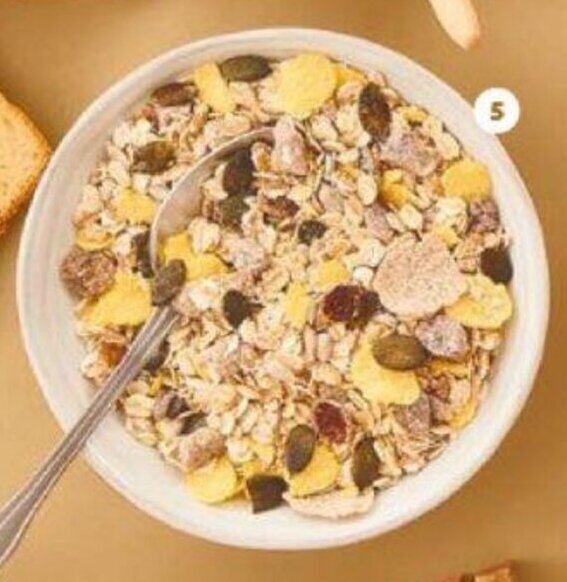 Muesli Sans Sucres Ajoutes Bio promotie bij Auchan