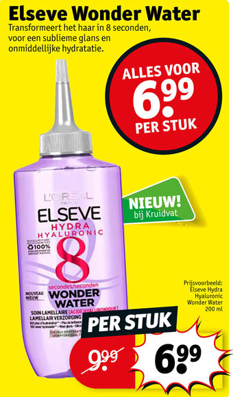 Kruidvat Elseve Wonder Water aanbieding