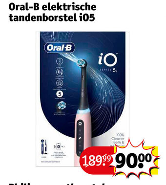 Kruidvat Oral-B Elektrische Tandenborstel i05 aanbieding