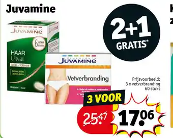 Kruidvat Juvamine 2+1 Gratis aanbieding