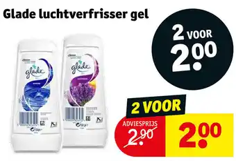 Kruidvat Glade Luchtverfrisser Gel 2 voor aanbieding