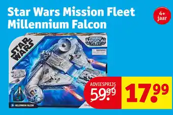 Kruidvat Star Wars Mission Fleet Millennium Falcon aanbieding