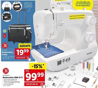 Lidl Naaimachine aanbieding