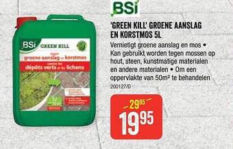 HandyHome Green kill groene aanslag en korstmos aanbieding