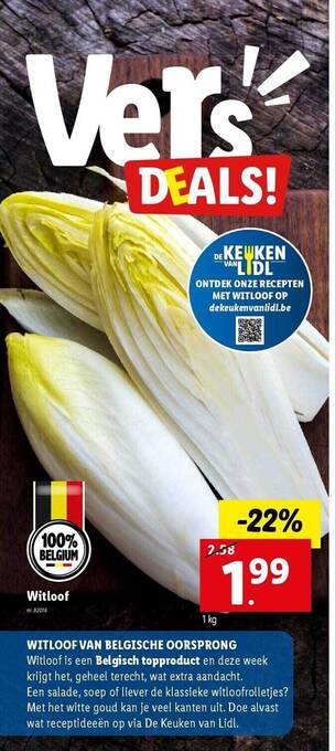 Lidl Witloof aanbieding
