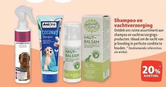 Maxi Zoo Shampoo en vachtverzorging aanbieding