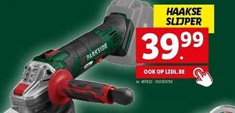 Lidl Haakse slijper aanbieding