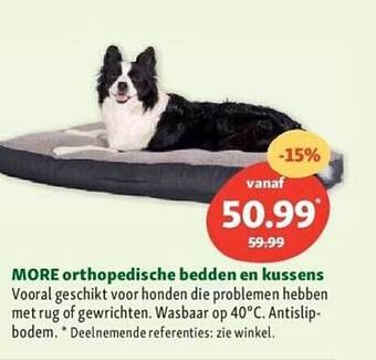 Maxi Zoo More orthopedische bedden en kussens aanbieding