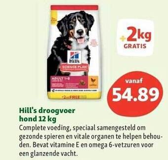 Maxi Zoo Hill's droogvoer hond aanbieding