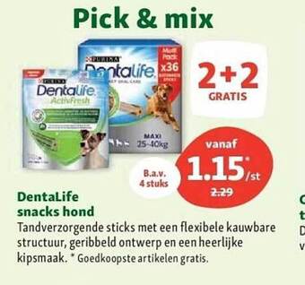 Maxi Zoo Dentalife snacks hond aanbieding