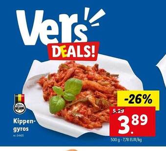 Lidl Kippengyros aanbieding