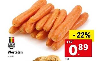 Lidl Wortelen aanbieding
