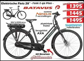 iTEK Elektrische fiets 28 aanbieding