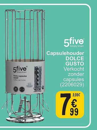 Cora Capsulehouder dolce gusto aanbieding
