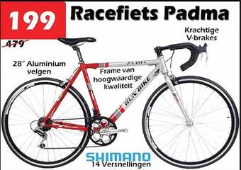 iTEK Racefiets padma aanbieding