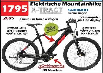 iTEK Elektrische mountainbike aanbieding
