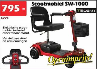 iTEK Scootmobiel aanbieding