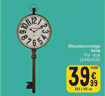 Sleutelvormige klok