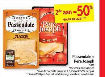 Intermarché Passendale of père joseph kaas aanbieding