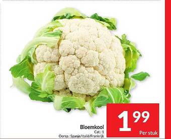 Intermarché Bloemkool aanbieding
