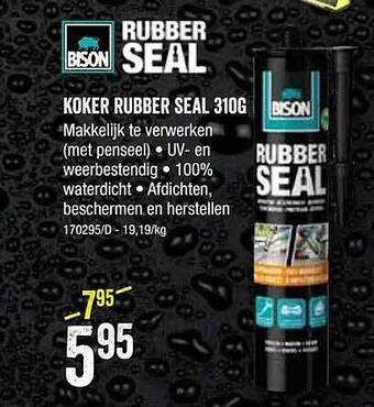 HandyHome Bison koker rubber seal aanbieding