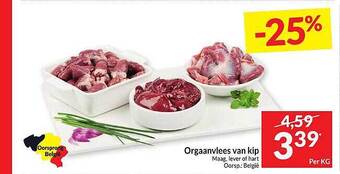Intermarché Orgaanvlees van kip aanbieding