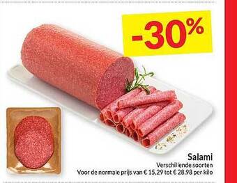 Intermarché Salami aanbieding