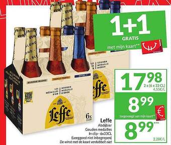 Intermarché Leffe abdijbier aanbieding