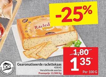 Intermarché Gearomatiseerde raclettekaas aanbieding