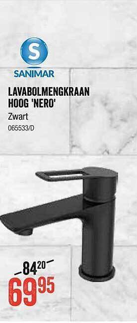 Lavabolmengkraan hoog nero
