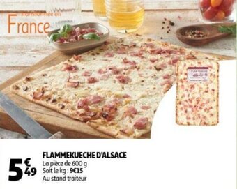 Flammekueche D'Alsace