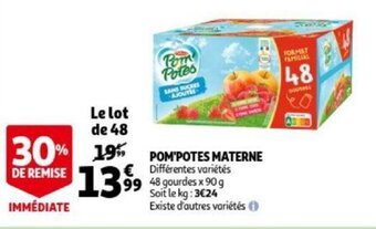 Auchan Pom'Potes Materne aanbieding