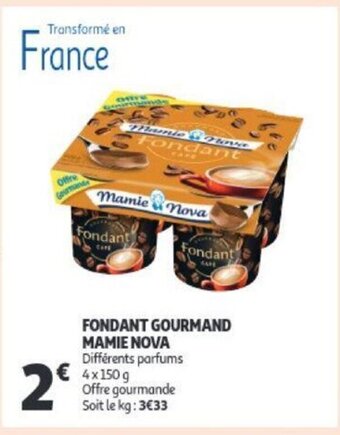 Fondant gourmand mamie nova 4 x 150g