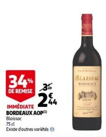 Auchan Bordeaux AOP aanbieding
