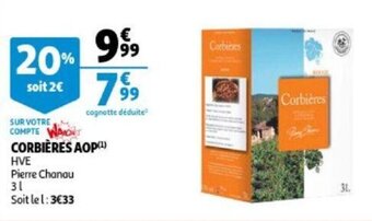 Auchan Corbieres AOP aanbieding