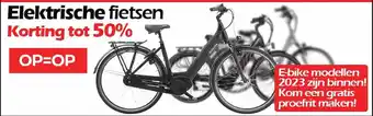 iTEK Elektrische fietsen aanbieding