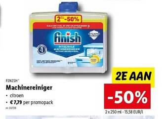 Lidl Finish machinereiniger aanbieding