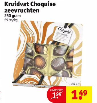 Kruidvat choquise zeevruchten 250 gram