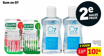 Kruidvat Gum en 07 aanbieding