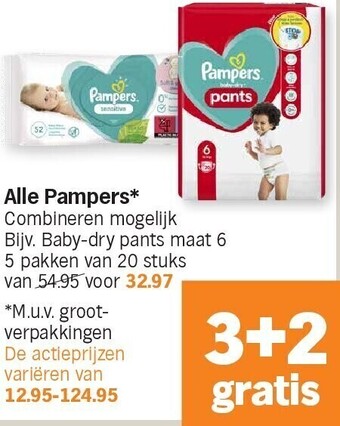 Albert Heijn Alle pampers aanbieding