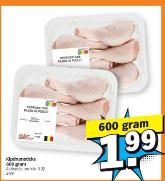 Albert Heijn Kipdrumsticks 600 gram aanbieding
